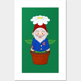 Bloomin' Gnome Posters and Art